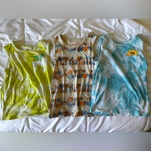 Cat & Jack Target Brand Toddler Boy’s 5T Summer Tank Top Shirts